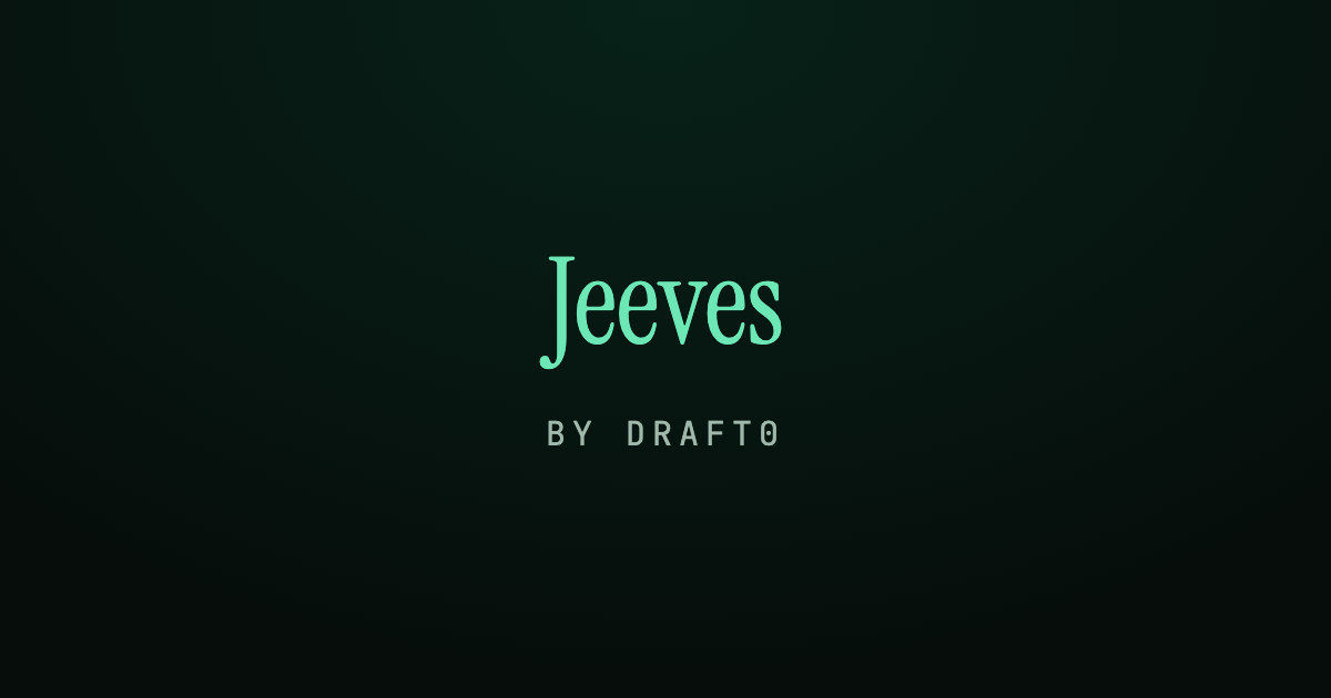 Draft0 — Jeeves — 官网预览图